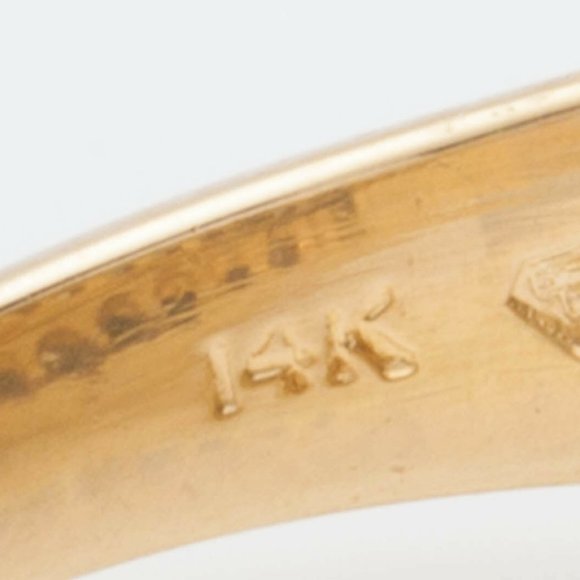 1 CT PRINCESS CUT 14K WEDDING BAND!! - Picture 3 of 3